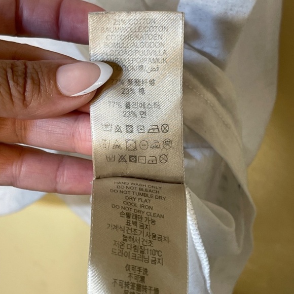 Burberry White Tank Top - Picture 8 of 9